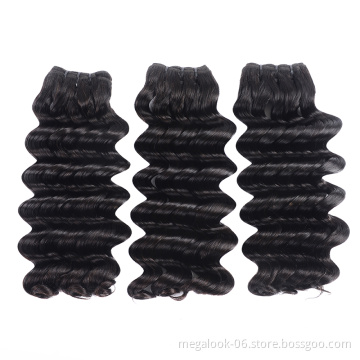 Top Quality 15A Cuticle Aligned Double Drawn Loose Wave Virgin Brazilian Hair Bundles